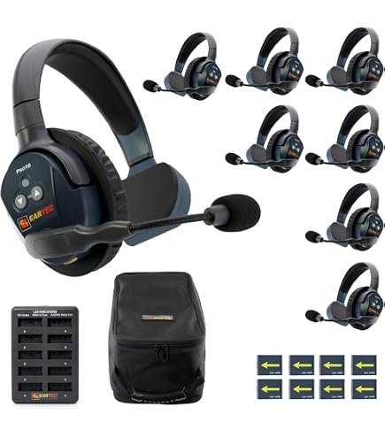 Amazon.com: EARTEC UL4D Ultralite HD Wireless Intercom Headset